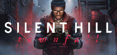 SILENT HILL: Townfall key art with the game logo and Simon Ordell